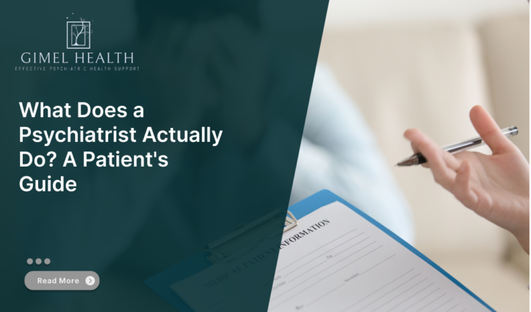 What Does a Psychiatrist Actually Do A Patient's Guide