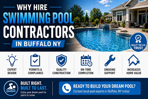 Why Hire Swimming Pool Contractors in Buffalo NY