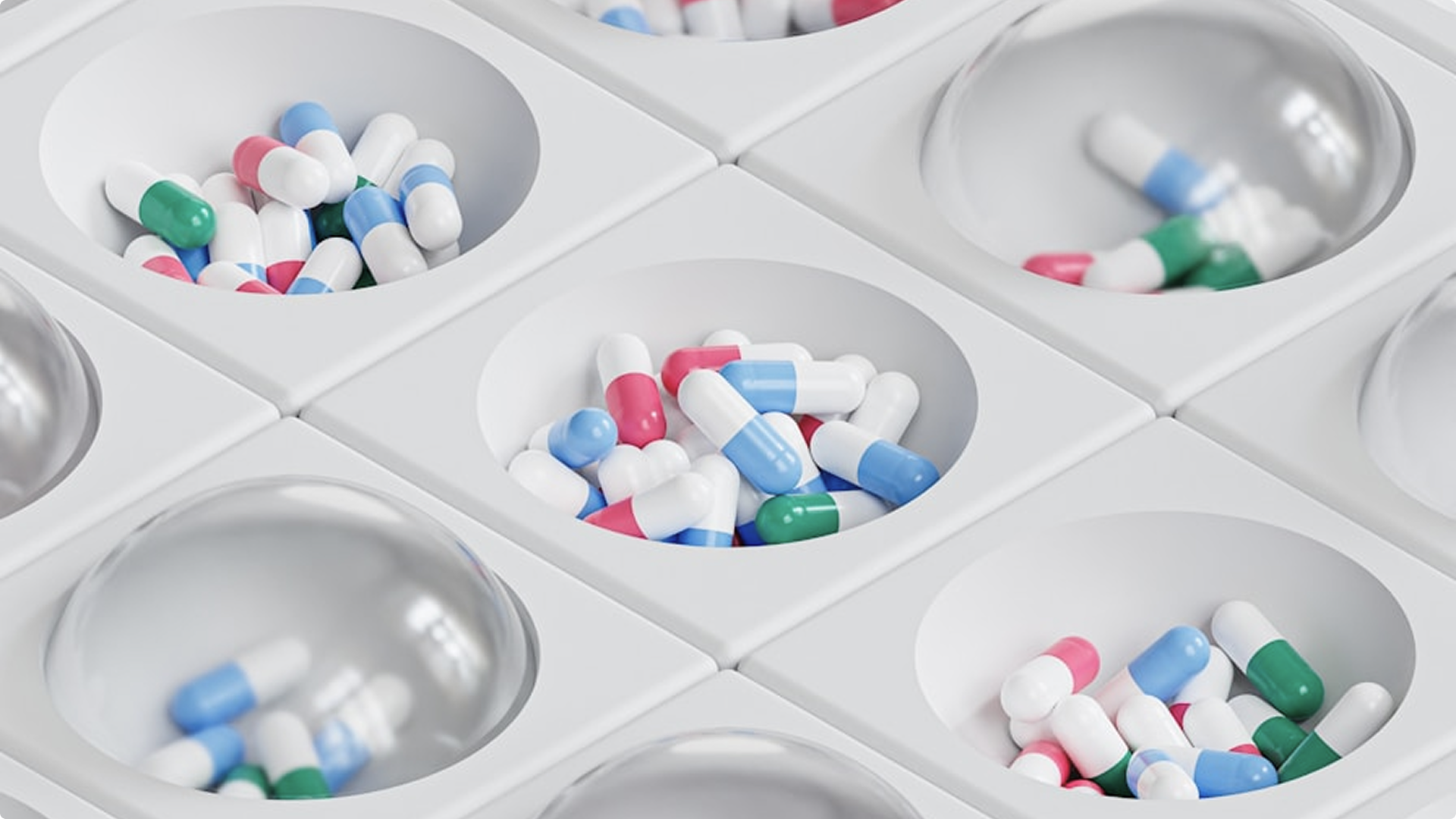 Medication is prepared and checked before it is packaged for shipping.